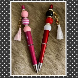 Valentine's Day Embellished Pens (2)